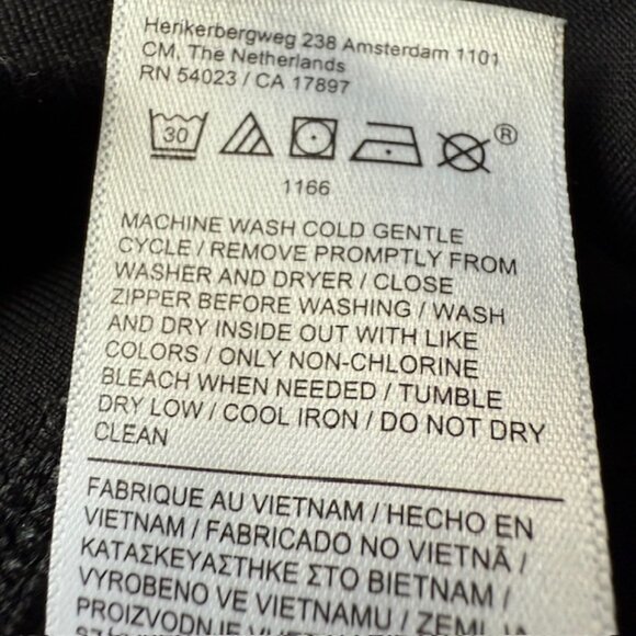 Athleta Delancy Straight Cargo Pant, Black, Size L - Picture 9 of 9